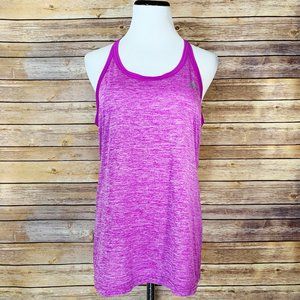 AdIdas Heather Fuchsia Purple Climalite Tank Top